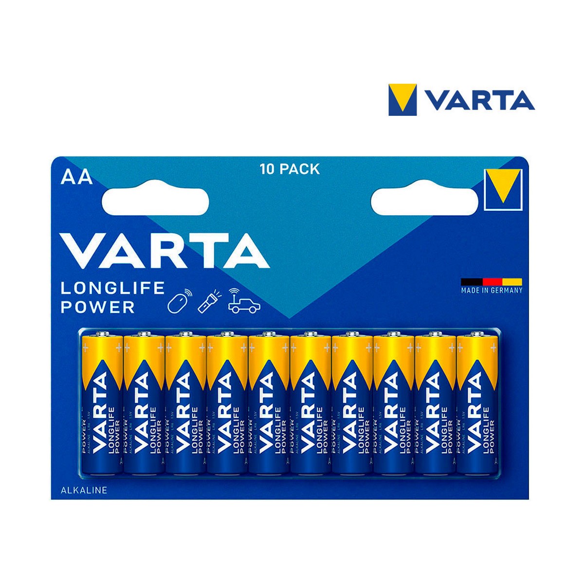 Батарейки Varta High Energy AA 10-pack (10 Предметы)